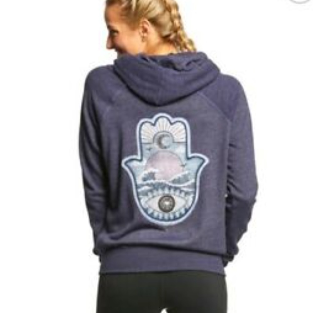NWOT SG BEACH HAMSA BONFIRE ZIP HOODIE SZ LRG - Picture 5 of 6
